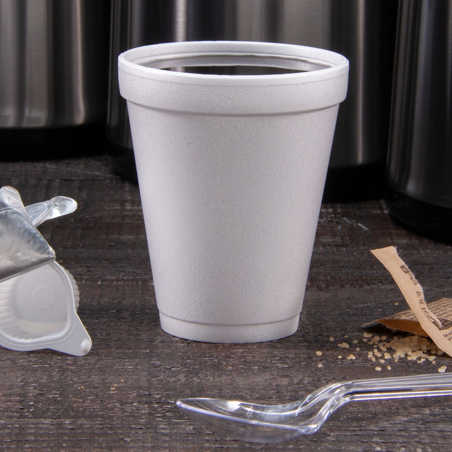 Dart 10 oz White Insulated Foam Cups, 1000 Count – 10J10 – foodservice use