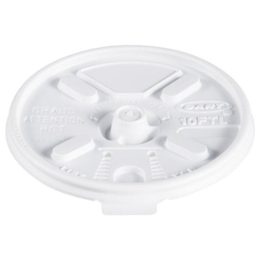 Dart Lift ’n’ Lock Lids for 10 oz Foam Cups, 1000 Count – 10FTL – product
