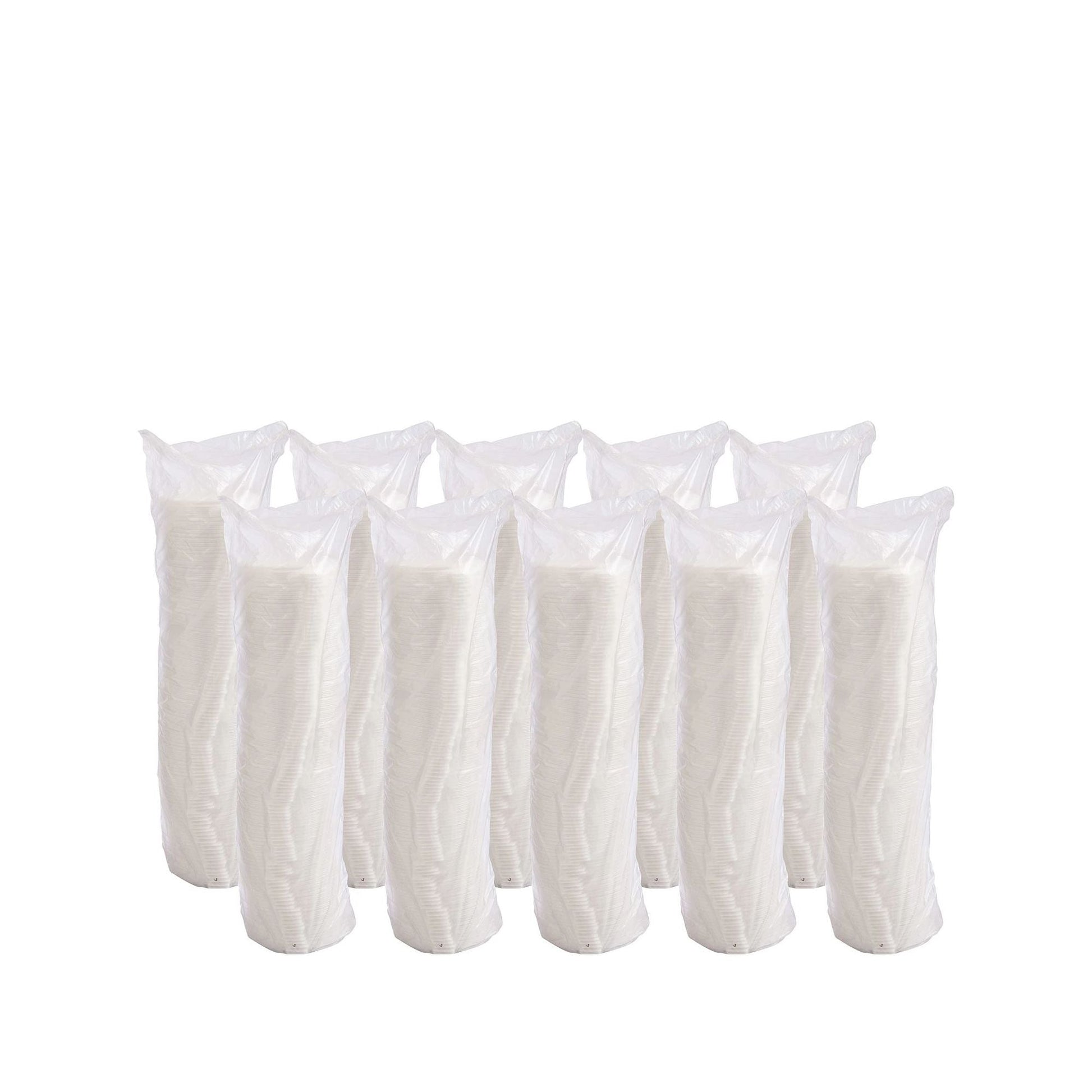 Dart Lift ’n’ Lock Lids for 10 oz Foam Cups, 1000 Count – 10FTL – case packaging