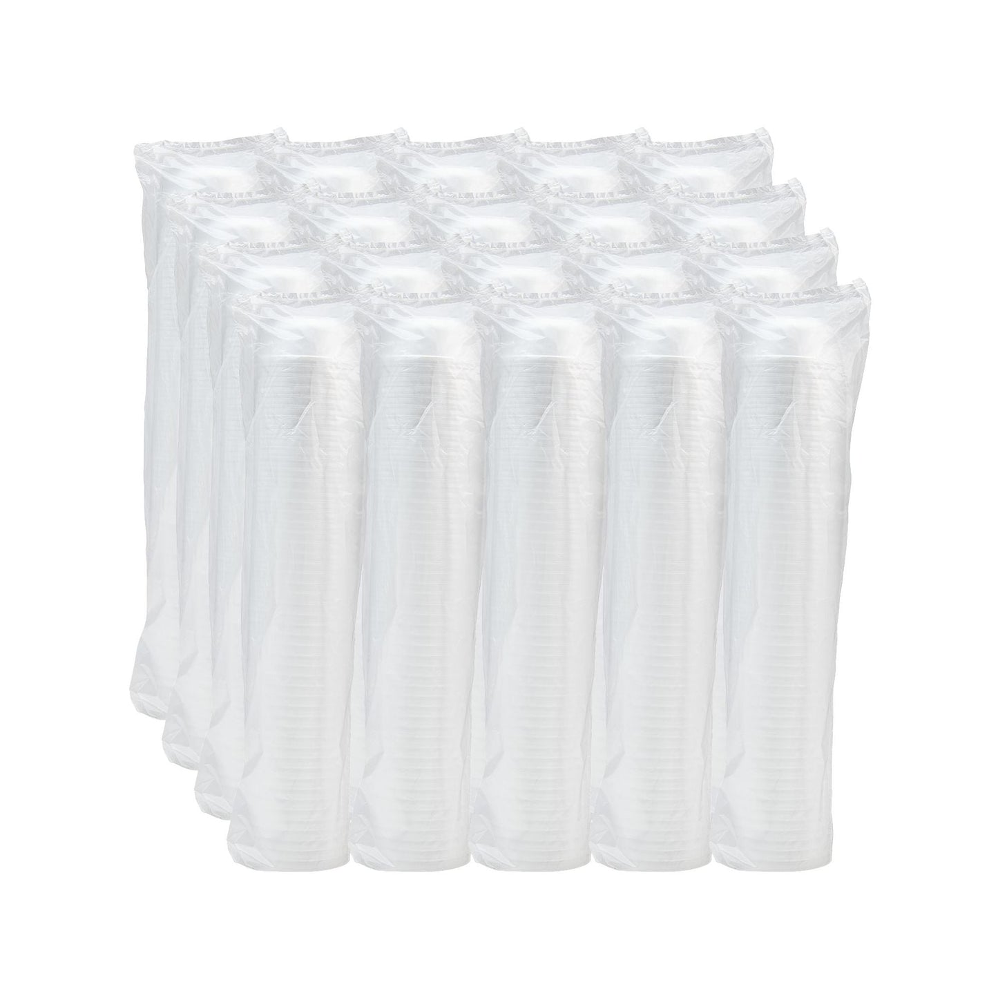 Dart 12 oz White Insulated Foam Food Cups, 1000 Count – 12B32 – case packaging