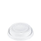 Dart 6-12 oz White HIPS Plastic Cappuccino Lids, 1,000 Count – 12EL