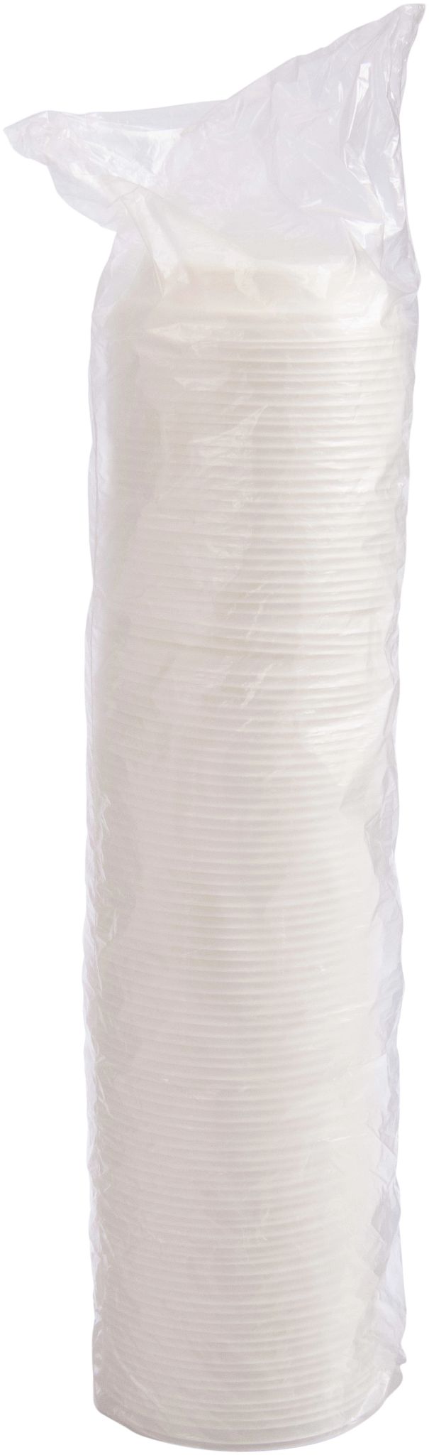 Dart 6-12 oz White HIPS Plastic Cappuccino Lids, 1,000 Count – 12EL