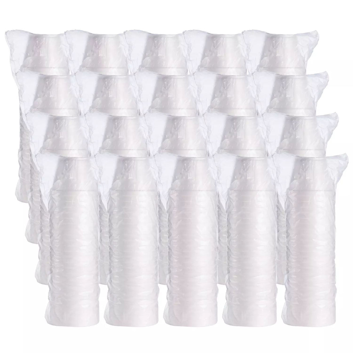 Dart 12 oz White EPS Foam Containers, 500 Count – 12SJ20