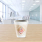 Dart 12 oz Stock Printed EPS Foam Cups - Café G® - Red, 1,000 Count – 12X16G