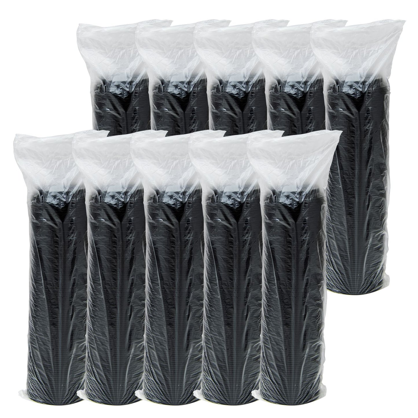 Dart 12-24 oz Black HIPS Plastic Cappuccino Lids, 1,000 Count – 16ELBLK