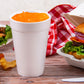 White Insulated Foam Cups 16 oz 1000 Count - Disposable J Cup® | Dart 16J16