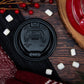 Black Travel Lid with Reclosable Tab 12-24 oz (1000) | Dart 16RCLBLK Optima®