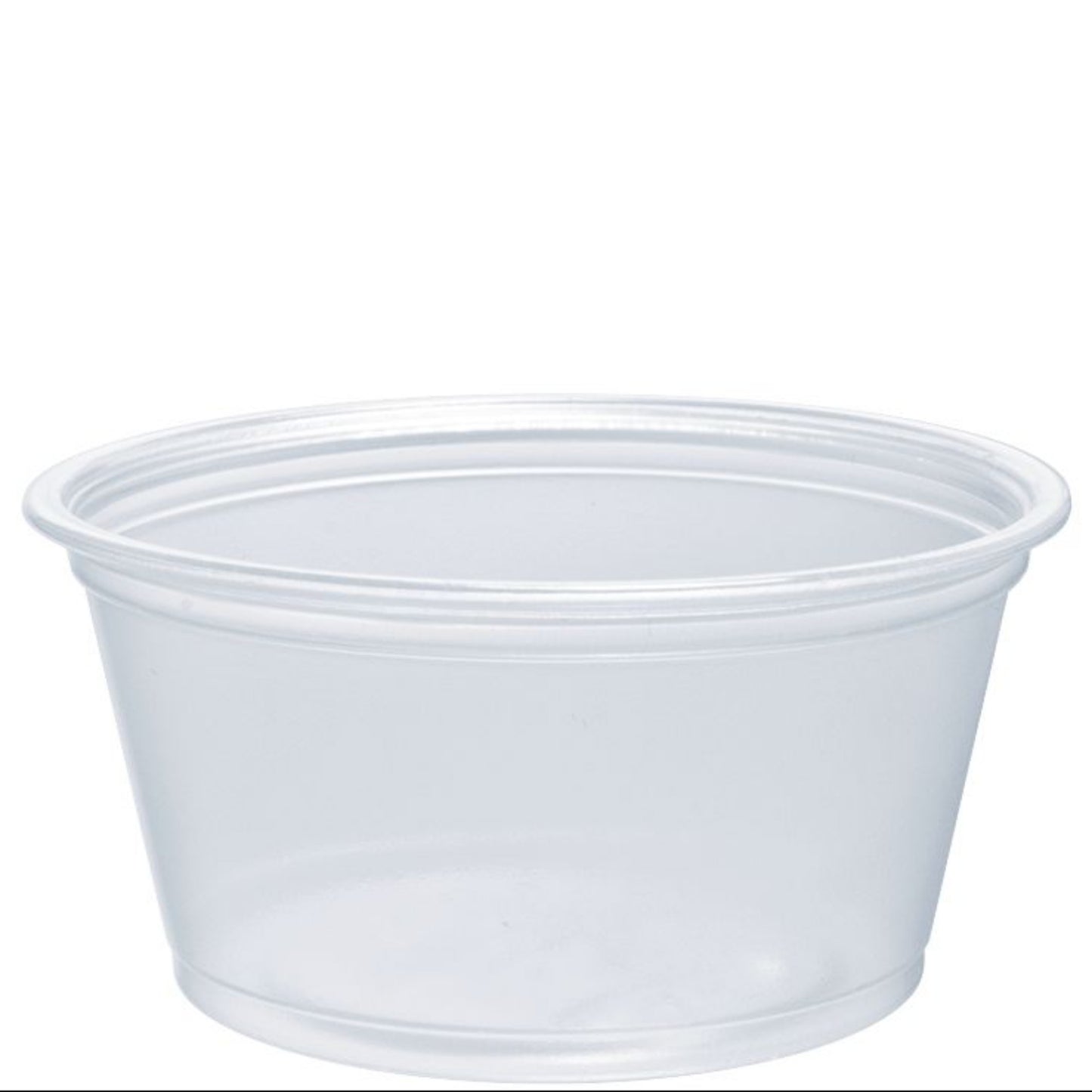 Dart 2 oz Clear PP Plastic Portion Containers - Contact Clear, 2,500 Count – 200PC