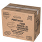Dart 9 x 6 in White XPS Foam Containers with Removable Lid, 200 Count – 205HT1