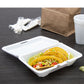 Dart 9 x 6 in White XPS Foam Containers with Removable Lid, 200 Count – 205HT1