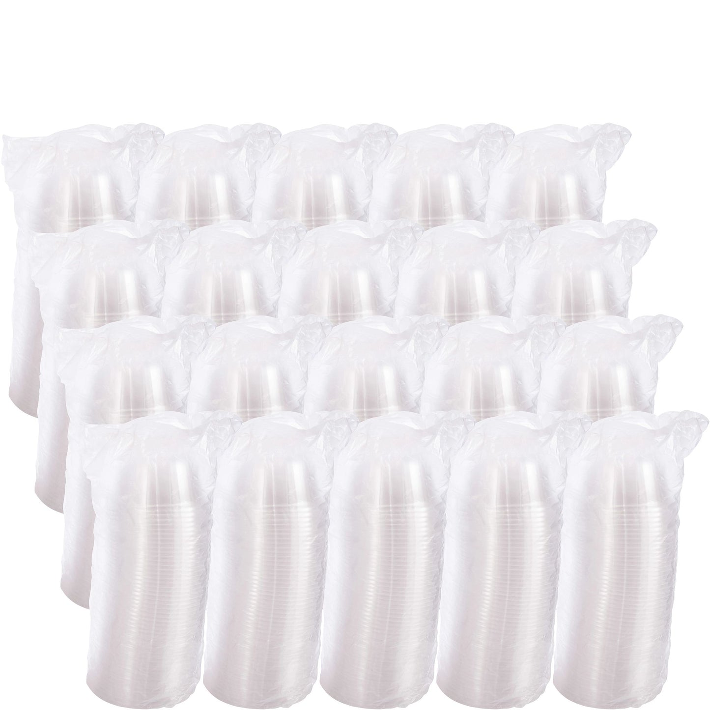 Dart 20 oz Clear OPS Plastic High Dome Lids, 1,000 Count – 20HDLC