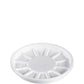 Dart 20 oz White EPS Foam Vented Lids, 500 Count – 20RL