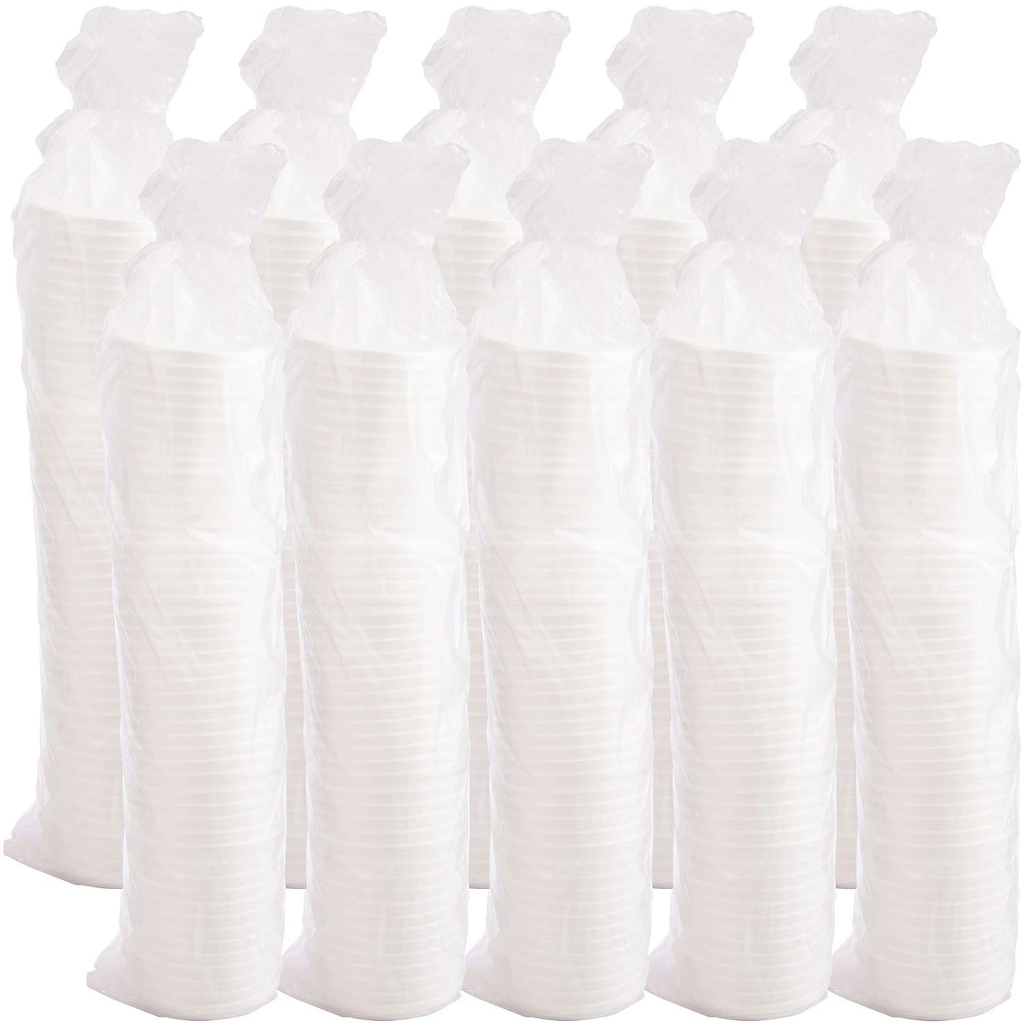 Dart 20 oz White EPS Foam Vented Lids, 500 Count – 20RL