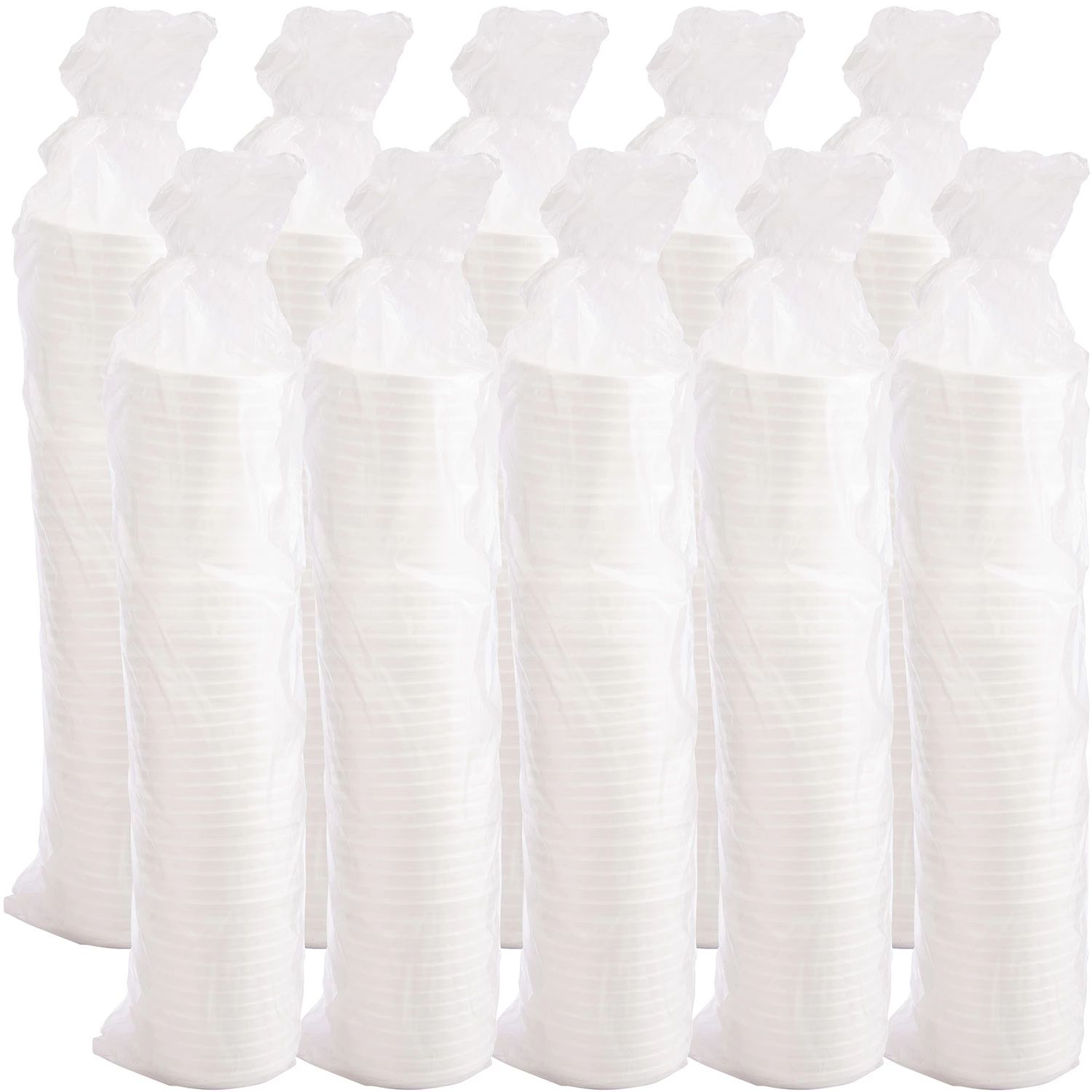 Dart 20 oz White EPS Foam Vented Lids, 500 Count – 20RL