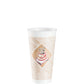 Dart 20 oz Stock Printed EPS Foam Cups - Café G® - Red, 500 Count – 20X16G