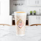 Dart 20 oz Stock Printed EPS Foam Cups - Café G® - Red, 500 Count – 20X16G
