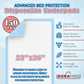 Chucks Pads Disposable Underpads | 23"x36" Incontinence Chux Pads [150-Pads: 3 Pack of 50]