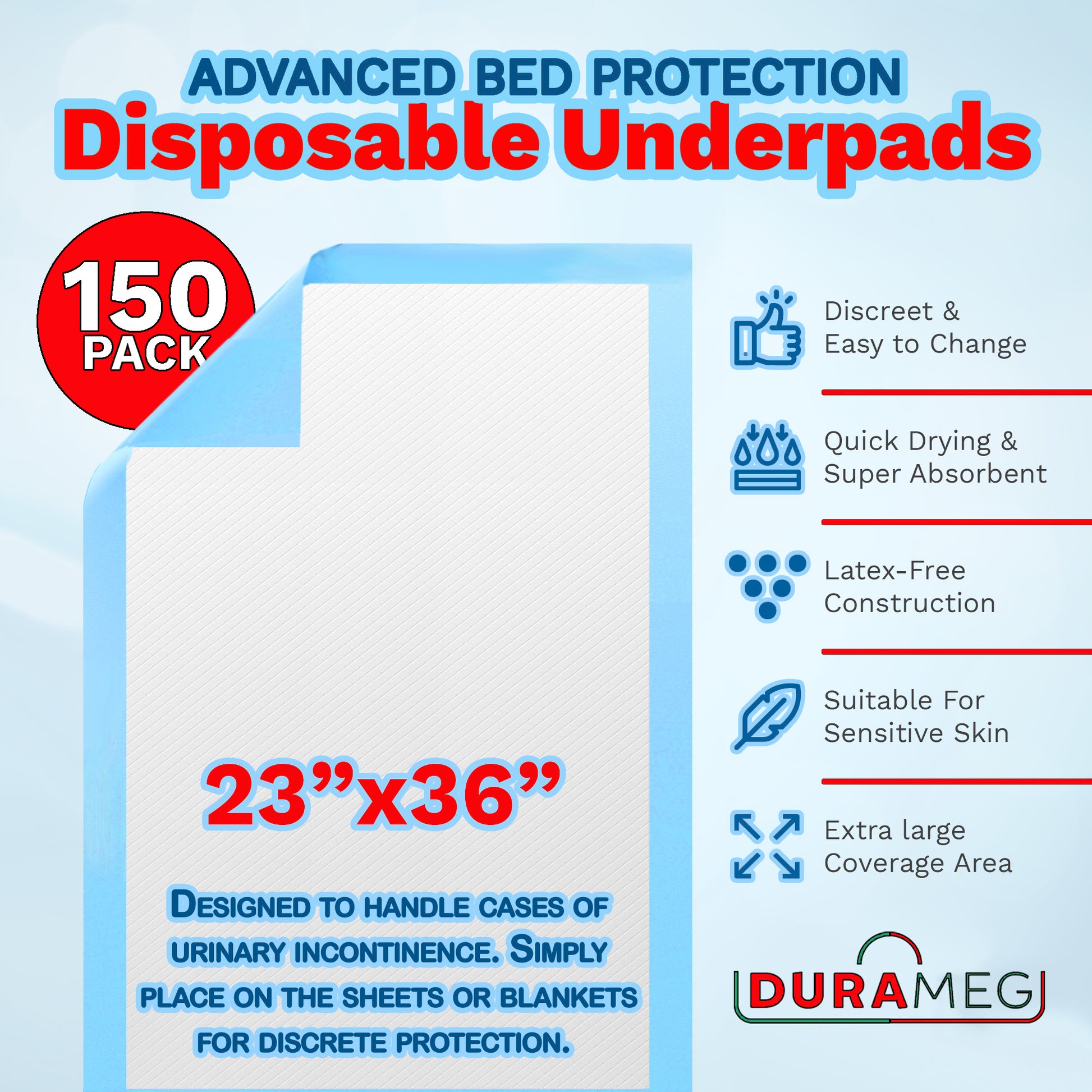 Advanced bed protection underpads