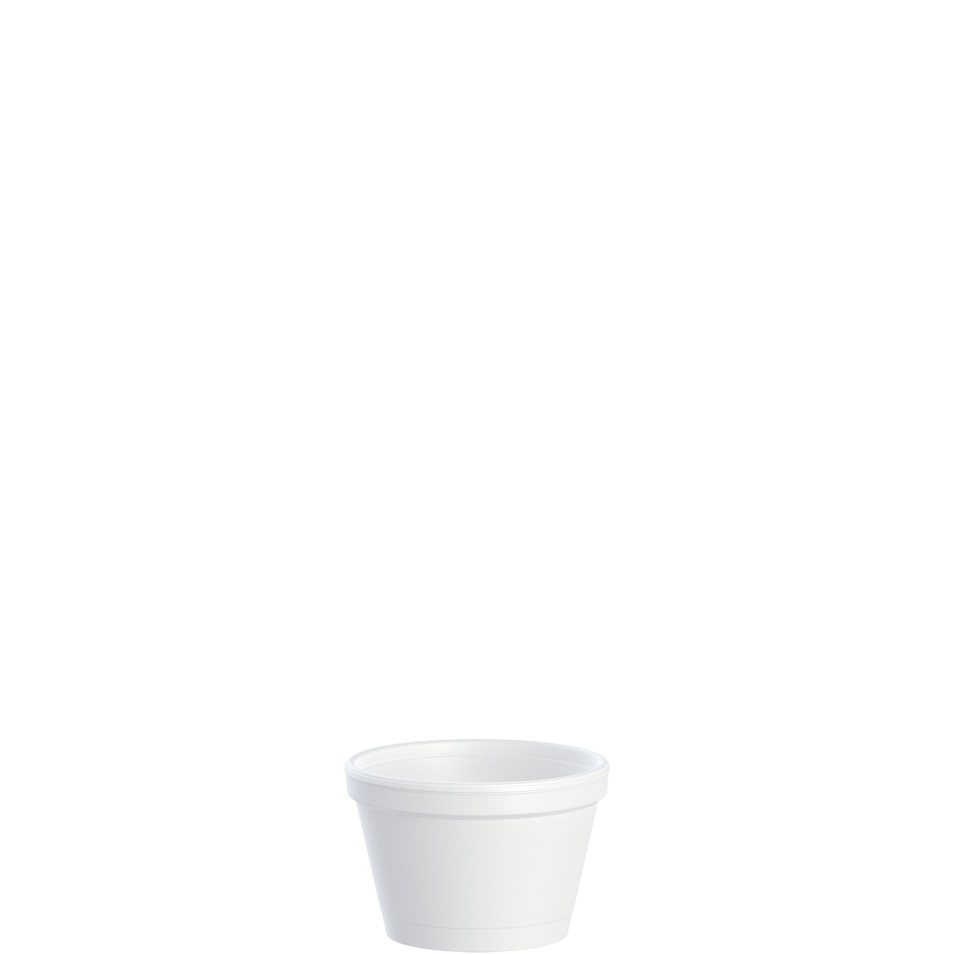 Dart 3.5 oz White EPS Foam Containers, 1,000 Count – 3.5J6
