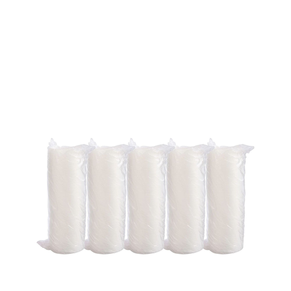 Dart 32 oz Translucent 8-60 oz HIPS Straw-Slotted Lids, 500 Count – 32SL