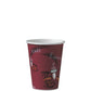 Solo 12 oz Stock Printed SSP Paper Hot Cups - Bistro®, 1,000 Count – 412SIN-0041