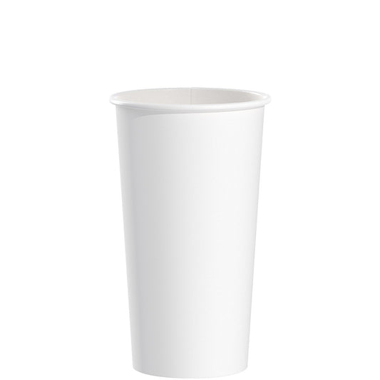 Solo 20 oz White SSP Paper Hot Cups, 600 Count – 420W-2050