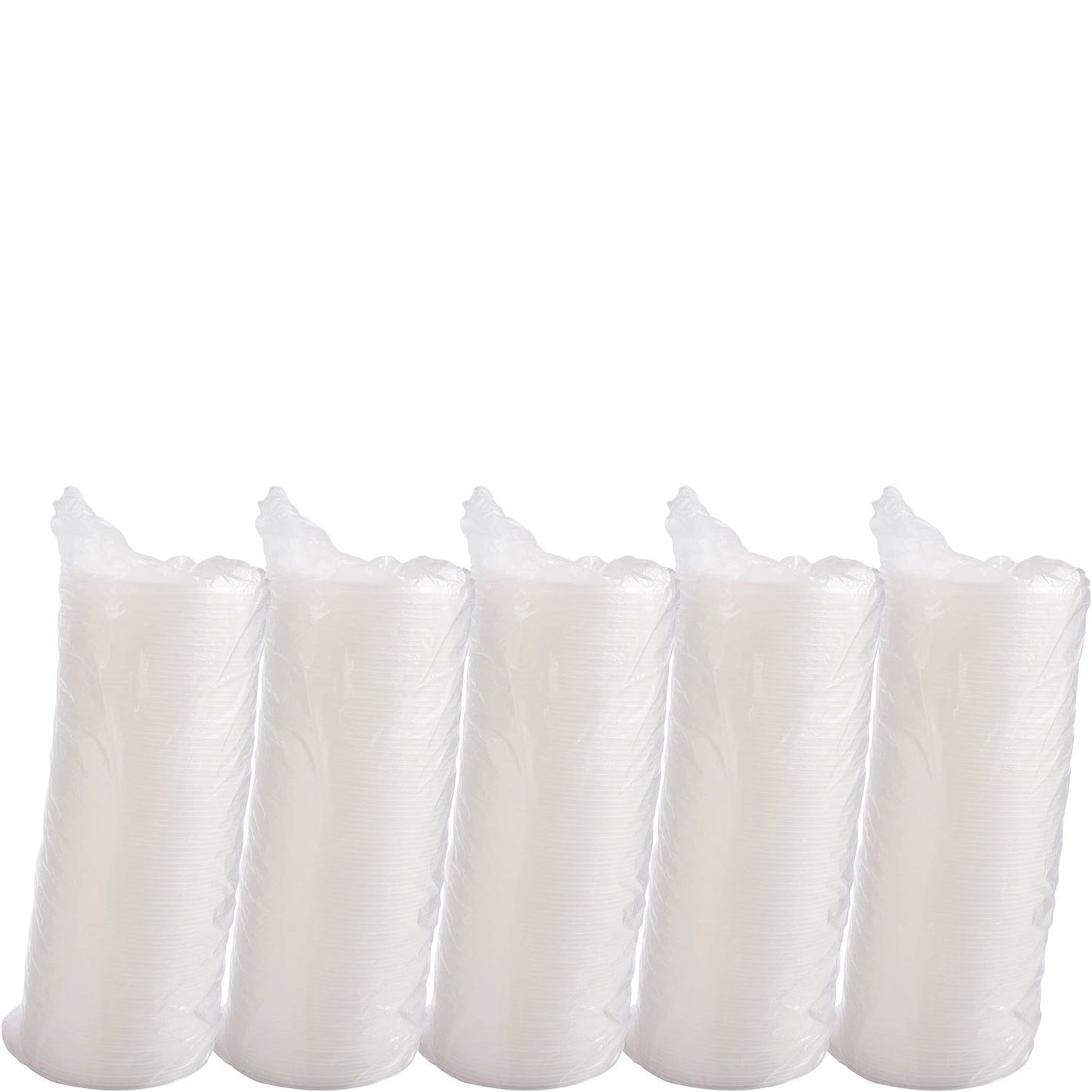 Dart 48 oz Translucent HIPS Plastic Vented Lids, 500 Count – 48JL