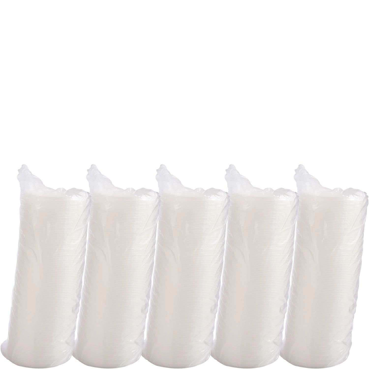 Dart 48 oz Translucent HIPS Plastic Vented Lids, 500 Count – 48JL