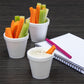 Dart 4 oz White Insulated Foam Cups, 1000 Count – 4J4 – foodservice use