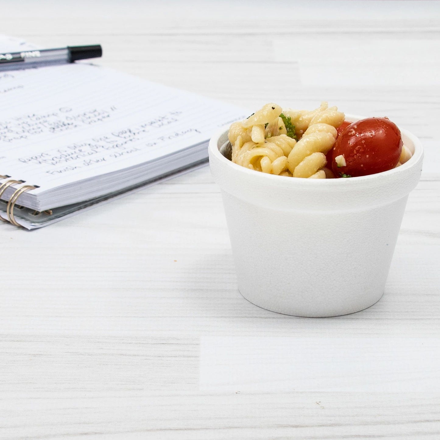 Dart 4 oz White EPS Foam Containers, 1,000 Count – 4J6