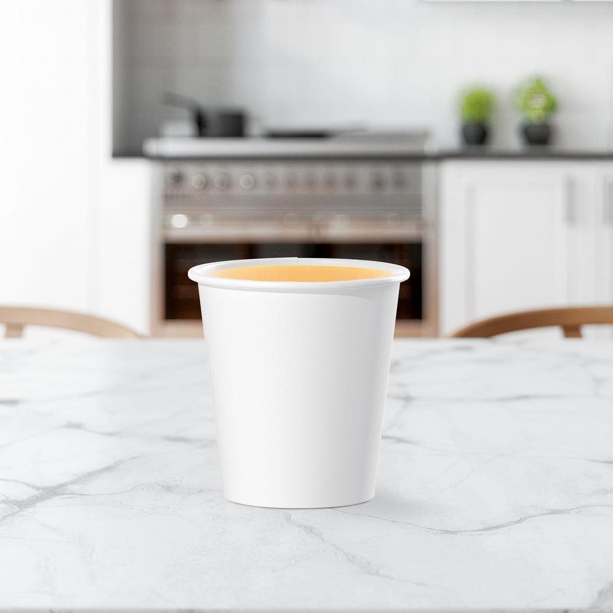 Solo 10 oz White SSP Paper Hot Cups, 1,000 Count – 510W
