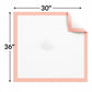 Metro Source 30”x36” [100-Count] Ultra Absorbent Chux Incontinence Bed Pads Disposable Adult with Adhesive Tape, Pe – product image 9