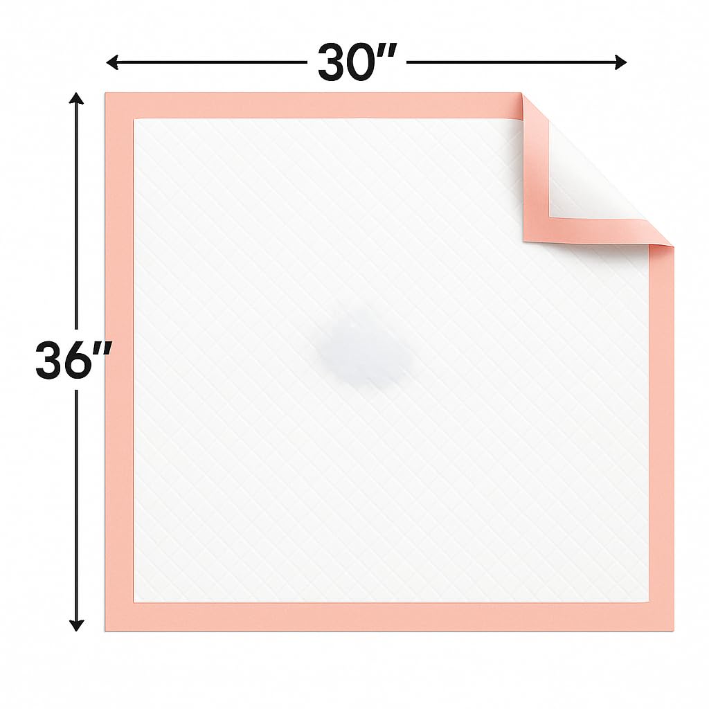 Metro Source 30”x36” [100-Count] Ultra Absorbent Chux Incontinence Bed Pads Disposable Adult with Adhesive Tape, Pe – product image 9