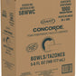 Dart 5 oz White 5-6 oz XPS Non-Laminated Foam Bowls, 1,000 Count – 5BWWC