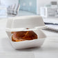 Dart 6 in White XPS Foam Sandwich Containers, 500 Count – 60HT1