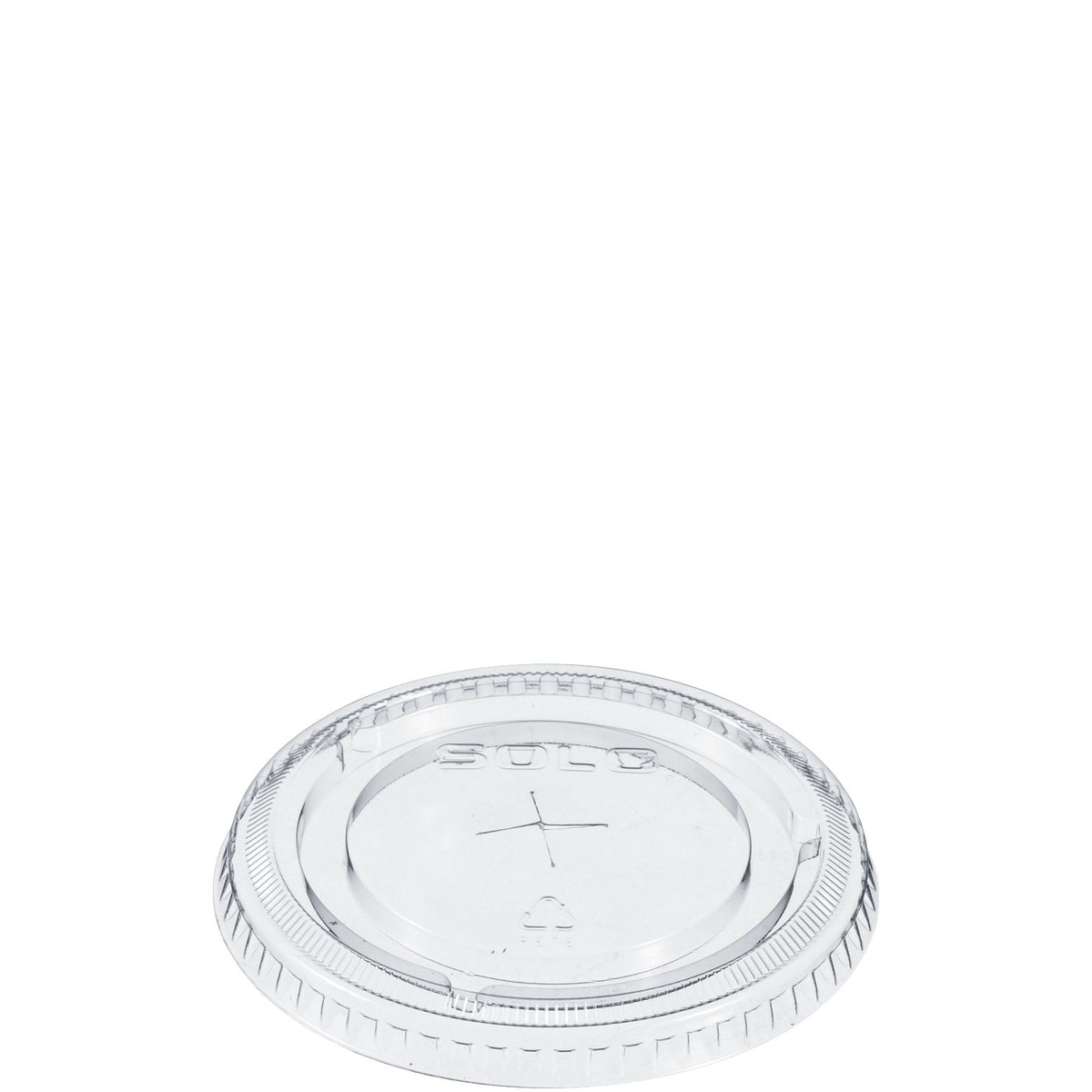 Dart 5-20 oz Clear PET Plastic Straw-Slotted Lids, 1,000 Count – 662TS