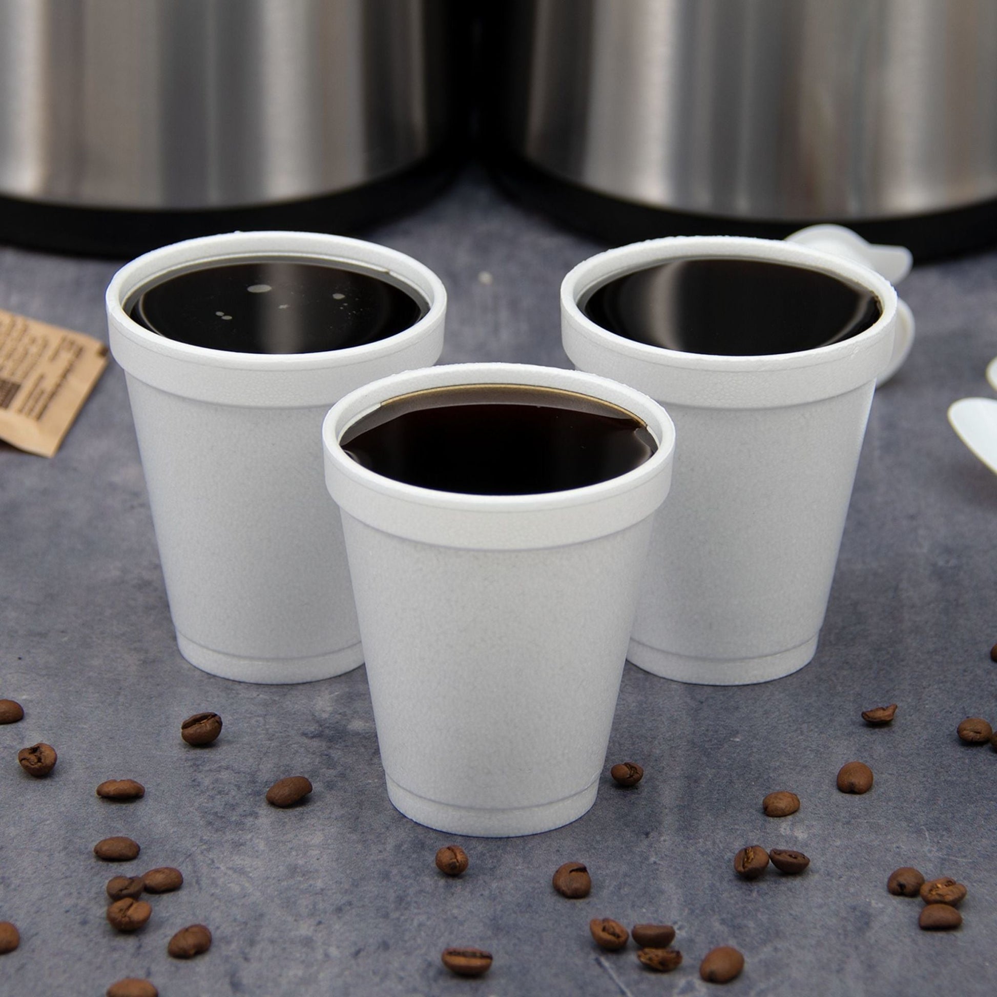 Dart 6 oz White Insulated Foam Cups, 1000 Count – 6J6 – foodservice use