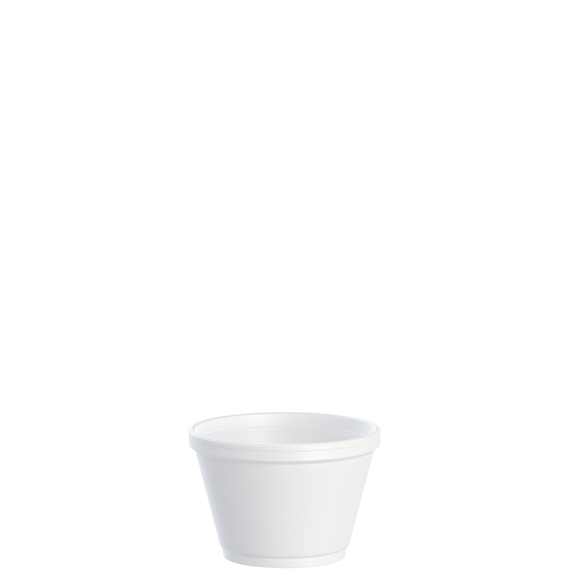 Dart 6 oz White EPS Foam Containers, 1,000 Count – 6SJ12