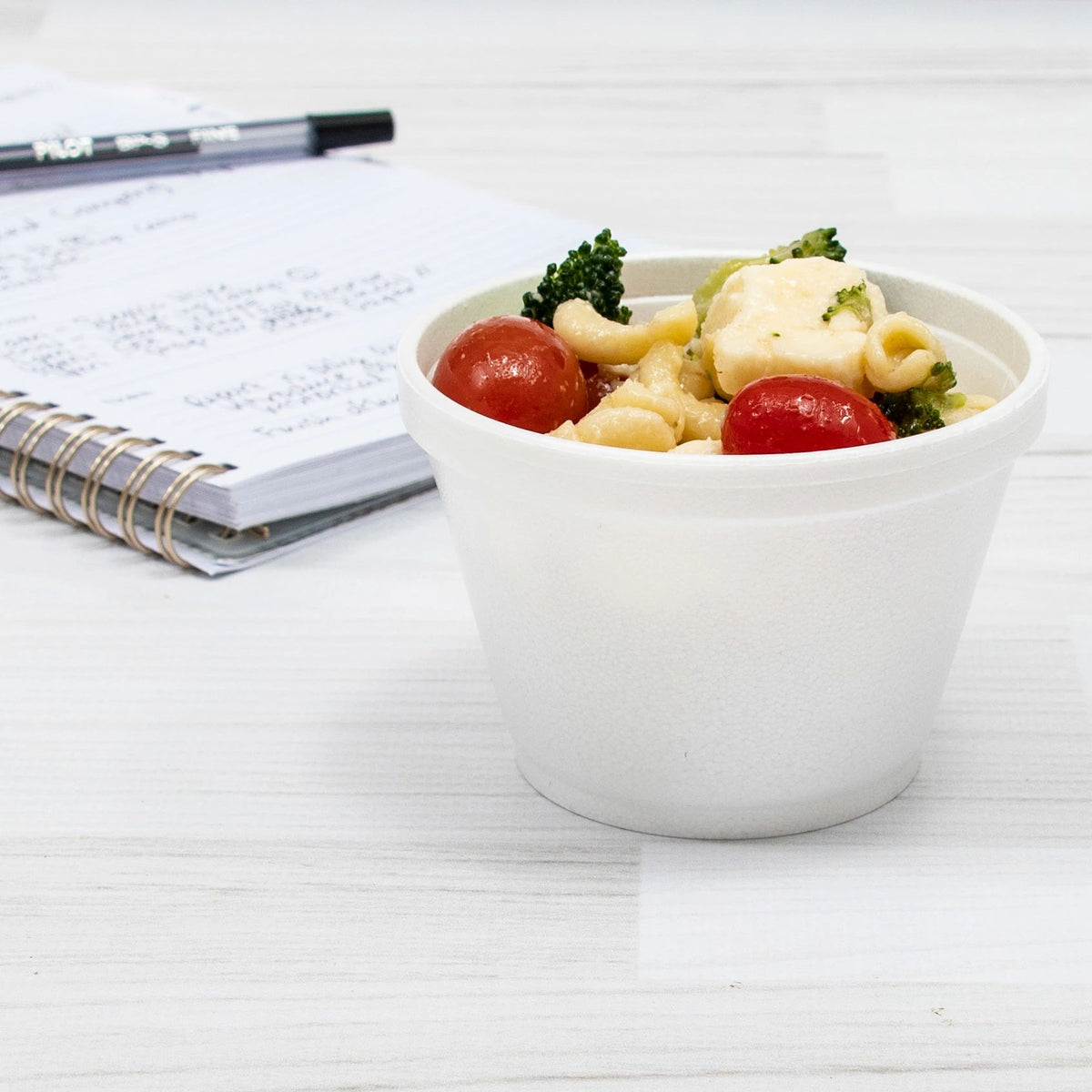 Dart 6 oz White EPS Foam Containers, 1,000 Count – 6SJ12