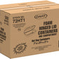 Dart 7.13 x 3.75 in White 7 x 3 in EPS Foam Hot Dog Containers, 500 Count – 72HT1