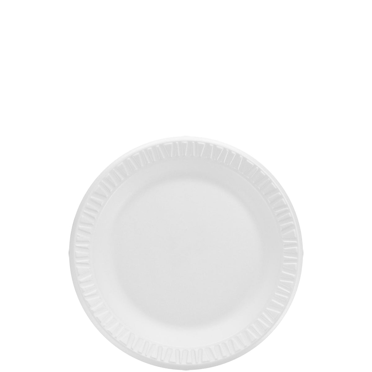 Dart 7 in White XPS Non-Laminated Foam Plates (Reduced Cube), 1,000 Count – 7PWCR