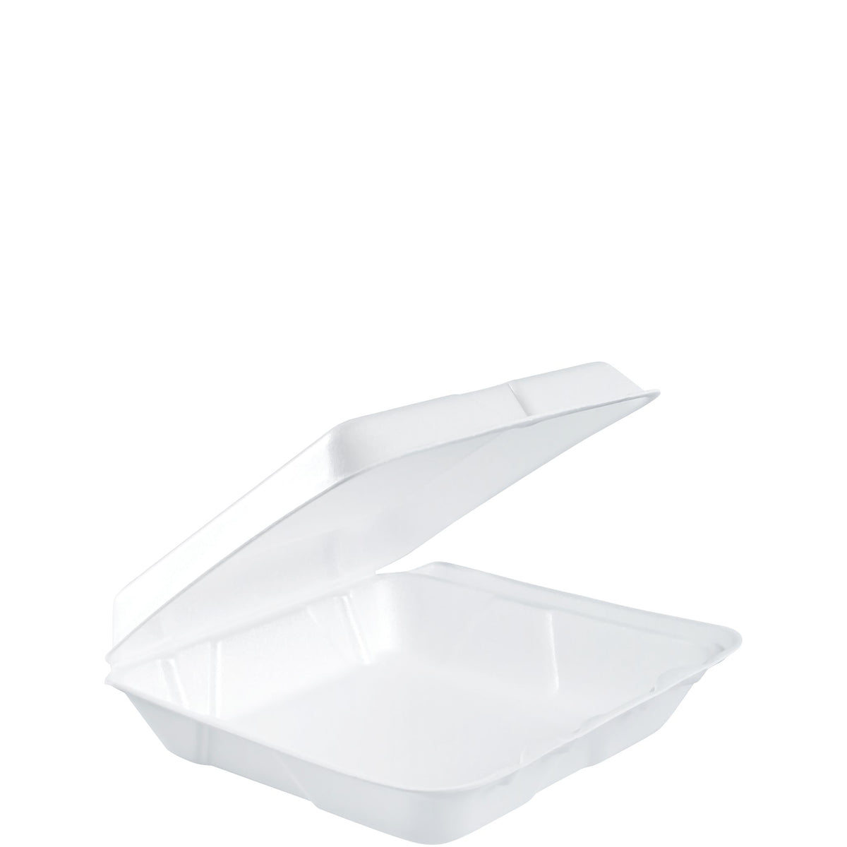 Dart 8 in White XPS Foam Containers, 200 Count – 80HT1R