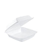 Dart 8.50 in White 8.5 in XPS Foam Containers with Removable Lid, 200 Count – 85HT1R