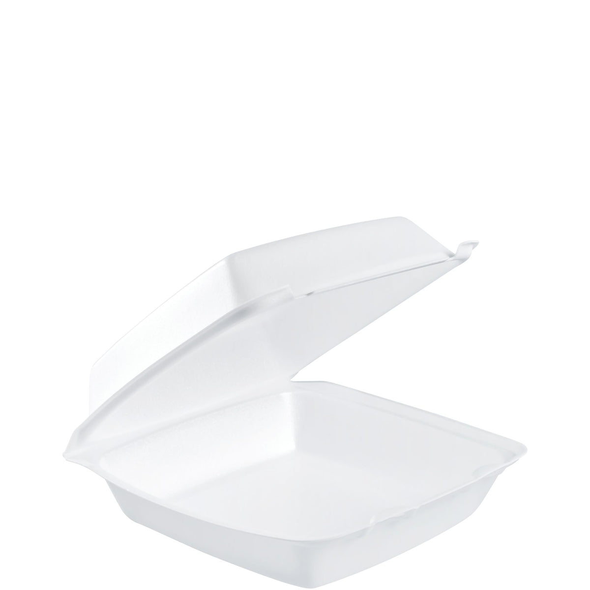 Dart 8.50 in White 8.5 in XPS Foam Containers with Removable Lid, 200 Count – 85HT1R