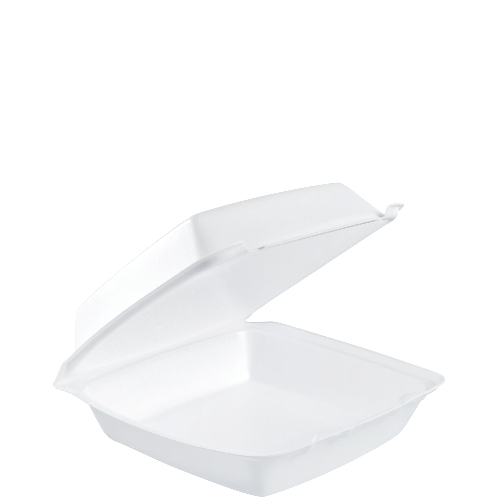 Dart 8.50 in White 8.5 in XPS Foam Containers with Removable Lid, 200 Count – 85HT1R