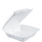 Dart 9 in White XPS Foam Containers, 200 Count – 90HT1R