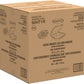 Dart 9 in White XPS Foam Containers, 200 Count – 90HT1R