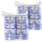 Dart 9 in White XPS Foam Containers, 200 Count – 90HT1R