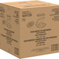 Dart 9 in White XPS Foam 3-Compartment Containers, 200 Count – 90HT3R