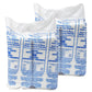 Dart 9 in White XPS Foam 3-Compartment Containers, 200 Count – 90HT3R
